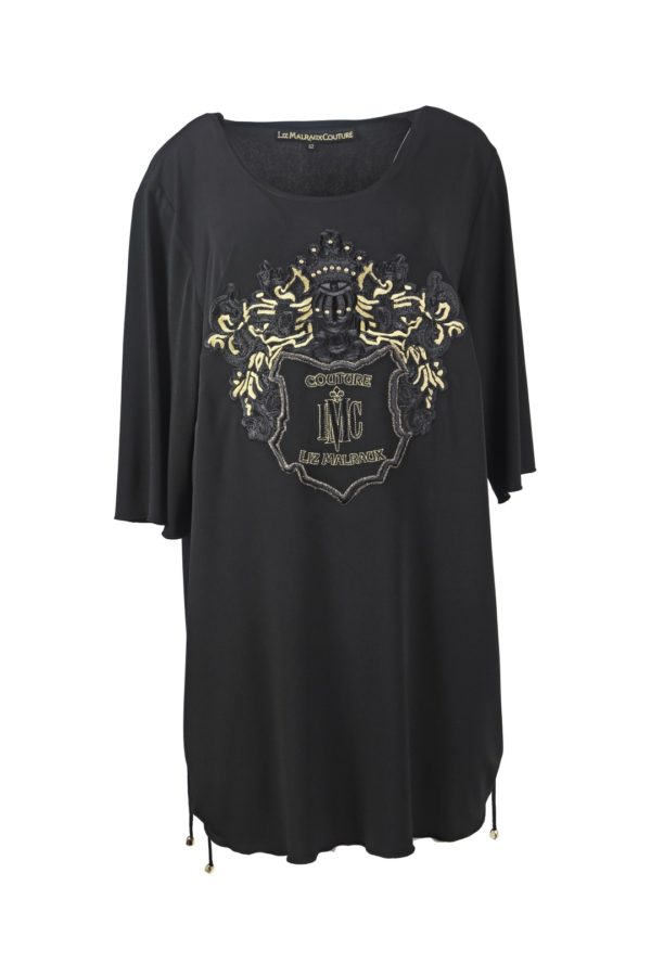 Long shirt heraldic, LMC-XL Edition, black
