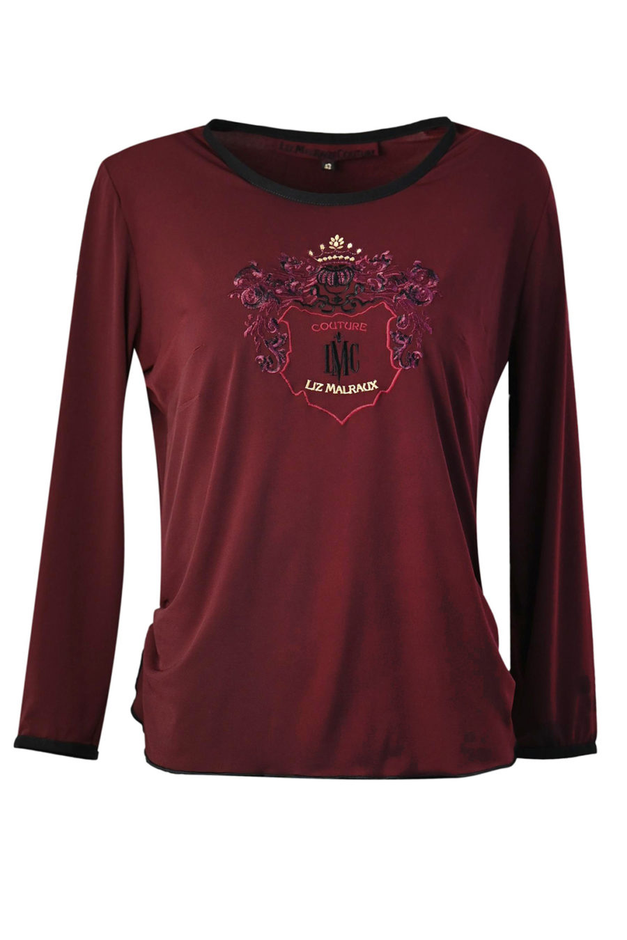 Shirt mit "LMC-heraldic embroidery", Langarm